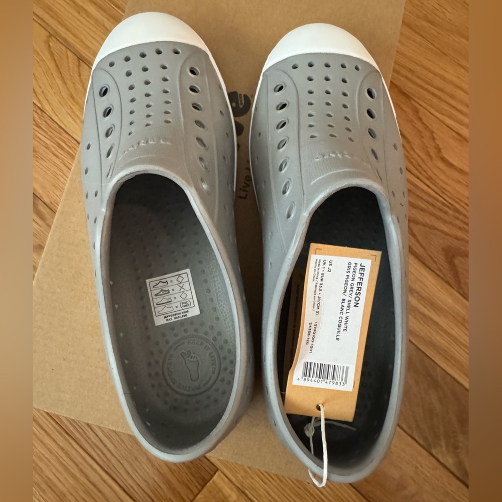 NWT Native Slip-On Kids Shoes
